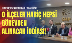 Gümrükçü’den kritik hamle mi geliyor? O ilçeler hariç hepsi görevden alınacak iddiası!