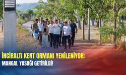 İnciraltı Kent Ormanı yenileniyor: Mangal yasağı getirildi!