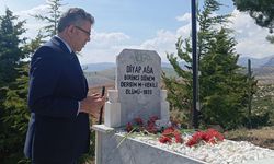 İYİ Partili Yasin Öztürk’ten Dersimli Diyap Ağa’nın mezarına ziyaret