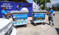 Pamukkale’de Çöp Konteynerleri Sanata Dönüştü