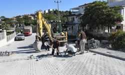 Kuşadası'nda alt ve üst yapı çalışmaları devam ediyor