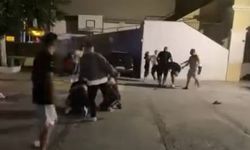 Okul bahçesinde otopark kavgası: Tekme ve yumruklar havada uçuştu!