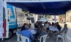 Aydın'da mobil diş klinikleri 5 ilçede hizmet verdi