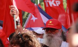 NATO Karargahı önünde TKP mesajı: Ülkesini seven NATO karşıtı olmak zorundadır!