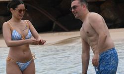 Oğuzhan Koç ve Hazal Subaşı Alaçatı tatilinde görüntülendi