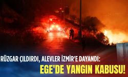 Rüzgar çıldırdı, alevler İzmir'e dayandı: Ege'de yangın kabusu!