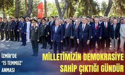 İzmir’de ‘15 Temmuz’ anması: Milletimizin demokrasiye sahip çıktığı gündür