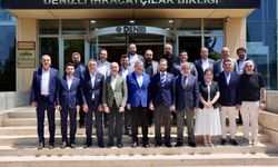 Subaşıoğlu’ndan DENİB Başkanı Uğurlu'ya  Hayırlı Olsun Ziyareti