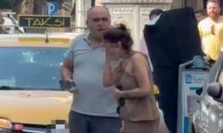 Taksici ile yolcu arasında güzergah kavgası!