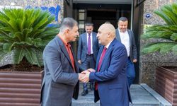 Tugay, Kırcaali heyetini İzmir'de ağırladı