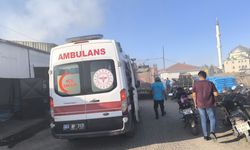 Afyonkarahisar'da tüp patlayan mobilya dükkanı alev alev yandı