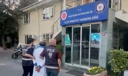 Türk Bayrağını yere atan şüpheli yakalandı