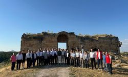 Uşak İl Genel Meclisi ilk kez Blaundos Antik Kenti'nde yapıldı