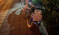 Tavşanlı'da dehşet anları: Kamyona çarpan motosikletli ölümden döndü