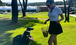 Melis Sezen"den golf paylaşımı