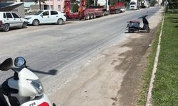 Tavşanlı Ayvalı caddesinde iki motosiklet çarpıştı yaralı var
