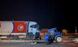 Uşak Banaz'da feci kaza: Traktör sürücüsü yaşamını yitirdi