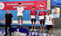 Aydınlı yüzücüler Elazığ’dan dereceyle döndü