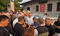 Ayvalık'ta yangın sonrası Başkan Ergin'den dayanışma mesajı