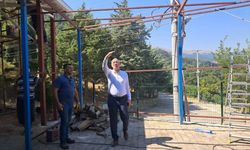 Başkan Kumral, çalışmaları yerinde inceledi