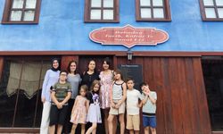 Minik misafirler Tarih, Kültür ve Sanat Evi’ni renklendirdi