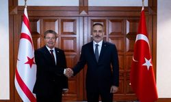 Kıbrıs'ta iki devletli çözüm kararlılığı: Üstel'den Fidan'a teşekkür
