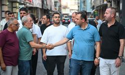 Başkan Eşki’den Çamdibi’nde esnaf turu: Çözümler sahada üretiliyor