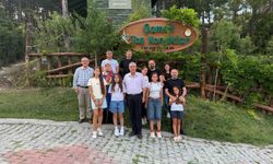 Dereceye giren çocuklar Çameli’de ödüllendirildi
