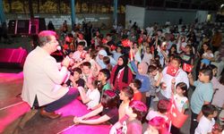 Merkezefendi'de çocuk ilahileri konseri coşkusu