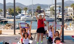 Deniz manzarasına karşı ücretsiz spor: Adres İzmir Marina