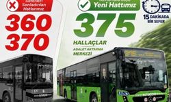 Denizli’de 360 ve 370 numaralı otobüsler iptal edildi, yeni 375 hattı başlıyor
