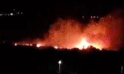 Denizli Sarayköy'de yangın