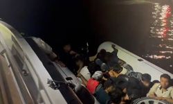 İzmir açıklarında düzensiz göçmen operasyonu