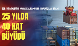 Ege Su Ürünleri ve Hayvansal Mamuller İhracatçıları Birliği 25 yılda 40 kat büyüdü