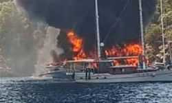 Fethiye'de gezi teknesinde can pazarı! 115 yolcunun bulunduğu tekne alevlere teslim oldu