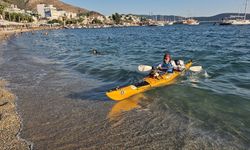 İstanbul'dan kanoyla yola çıktı: 83 günde Bodrum'a ulaştı!