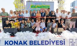 Konak 6 bin metrekarelik yeni parkına kavuştu