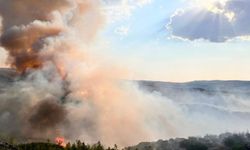 Manisa Kula'da yangın: İzmirden ekip gönderildi!