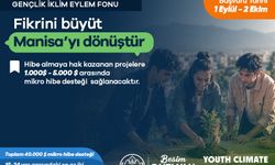 Manisa gençlerine iklim projeleri için 50 bin dolarlık hibe!
