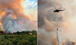 Manisa Kula'daki yangın devam ediyor: Valilik açıklama yaptı!