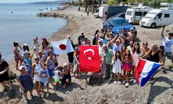 Seferihisar’da Bokashi Topları denizle buluştu