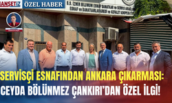 Servisçi esnafından Ankara çıkarması: Ceyda Bölünmez Çankırı’dan özel ilgi!