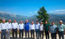 Başkan Bayraktar Seydikemer yangın bölgesinde
