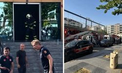 Spor salonunda yangın: Çok sayıda kişi mahsur kaldı