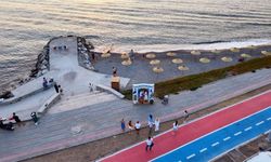 Turgutreis sahiline sanatsal dokunuş