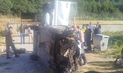 Uşak’ta otomobil karşı şeride devrildi: 18 yaşındaki Arda Babuz hayatını kaybetti!