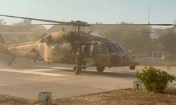 Yamaç paraşütünde ölenlerin cenazesi askeri helikopterle hastaneye getirildi