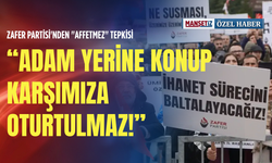 Zafer Partisi'nden "Affetmez" tepkisi: Adam yerine konup karşımıza oturtulmaz!