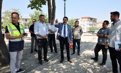 Aktepe’de modern kapalı Pazar yeri için çalışmalar başladı