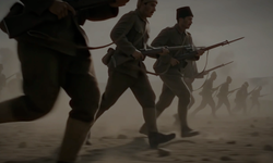 Buca’dan 9 Eylül’e özel film! Hasan Tahsin’in ilk kurşunu yapay zekayla canlandı